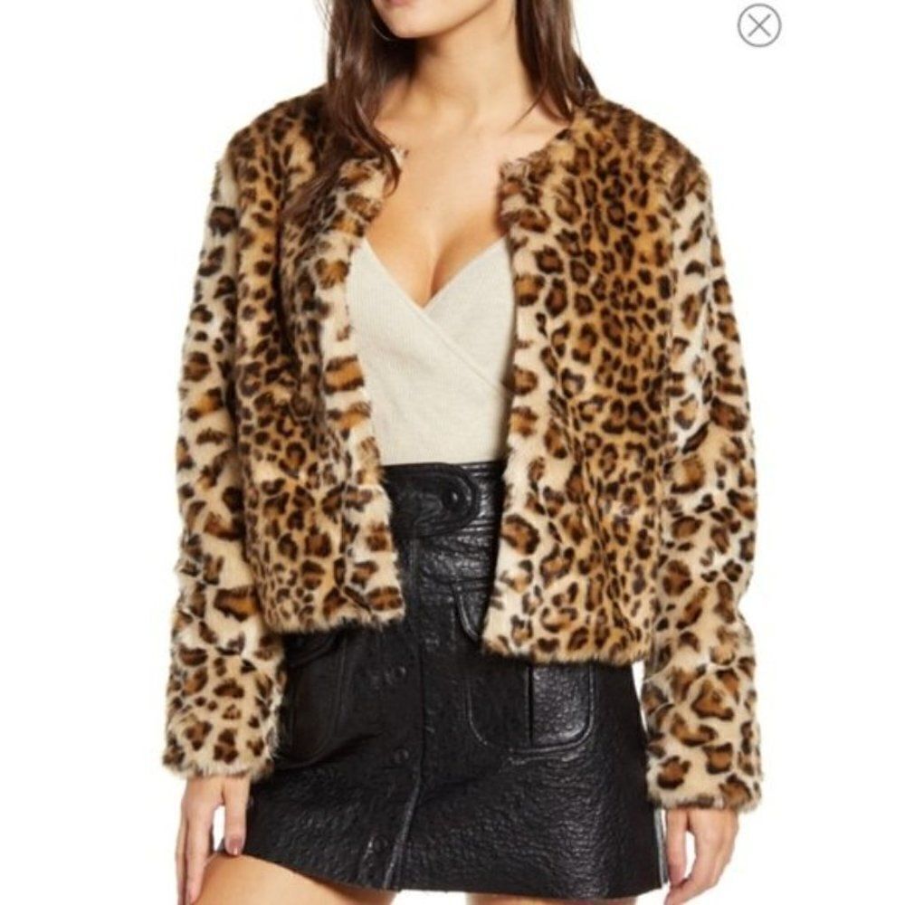 Wayf X  Influencer Brooklyn Faux Fur Jacket